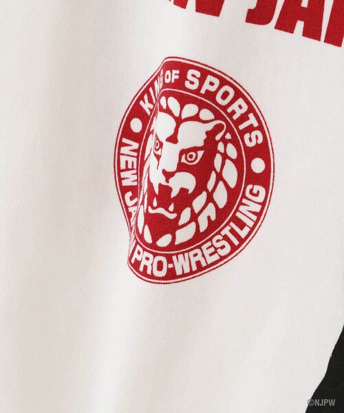 AVIREX（アヴィレックス）の「【新日本プロレス × AVIREX】半袖 バーニング ソウル Tシャツ / S/S BURNING SOUL T-SHIRT（トップス・ブラック/ホワイト・M/L/XL/2XL）」の16枚目の写真