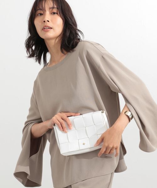 BARNYARDSTORM(バンヤードストーム)の「PETA&JAIN別注/イントレチャートショルダー(バッグ・レディース・ホワイト10/ブラック19/ライムグリーン71・FREE)」の8枚目の写真