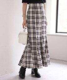 one after another NICE CLAUP | 【S・Mサイズ展開】マチ付マーメイドスカート(スカート)