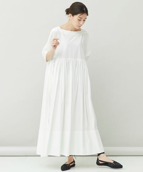 Curensology（カレンソロジー）の「ワイドギャザーワンピース（）」 - WEAR