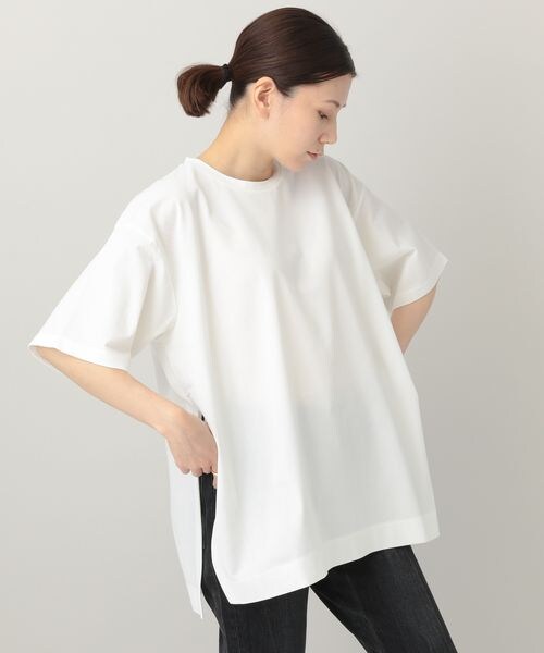 ⭐試着のみ⭐カレンソロジーカノコフレアスリットプルオーバー Curensology（カレンソロジー）の「カノコフレアスリットプル