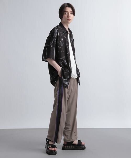 HARE(ハレ)の「シークレットジャガードラインパンツ(パンツ・メンズ・ブラック09/レッド38/ベージュ50・FREE)」の16枚目の写真