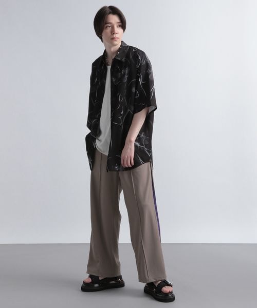 HARE(ハレ)の「シークレットジャガードラインパンツ(パンツ・メンズ・ブラック09/レッド38/ベージュ50・FREE)」の17枚目の写真