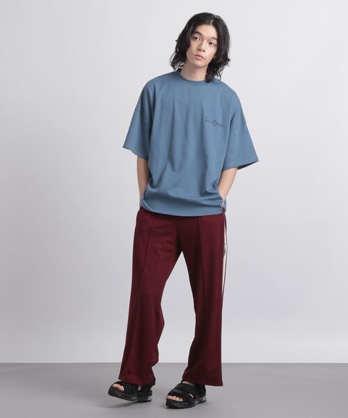 HARE(ハレ)の「シークレットジャガードラインパンツ(パンツ・メンズ・ブラック09/レッド38/ベージュ50・FREE)」の14枚目の写真