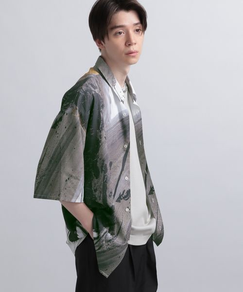 HARE（ハレ）の「ソウガラプリントシャツby OZ-YamaguchiKeisuke