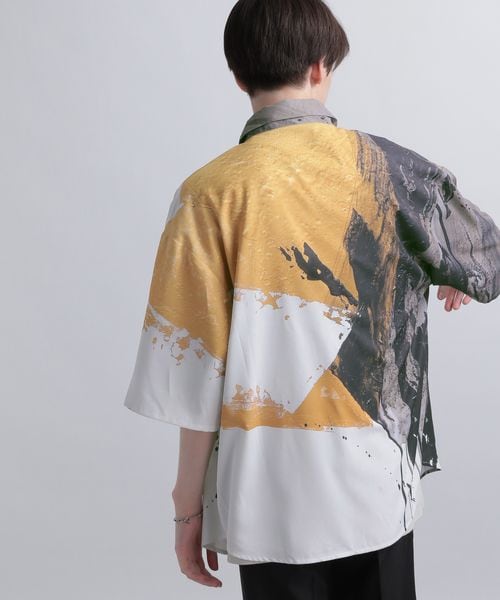 【極美品】完売品:HARE スノーガラプリーツシャツ 楽天市場】スノーガラプリーツシャツ HARE ハレ トップス シャツ