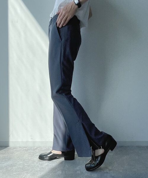 HARE（ハレ）の「ZIPスリムフレアパンツ（）」 - WEAR