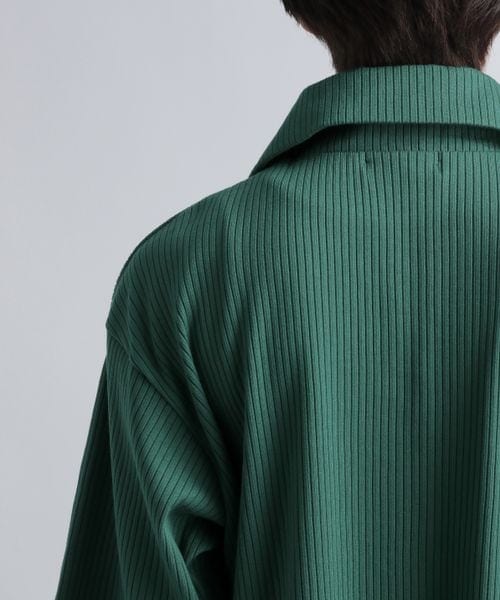 HARE(ハレ)の「ハーフジップカットソー(トップス・メンズ・ブラック09/グリーン76・S/M)」の12枚目の写真