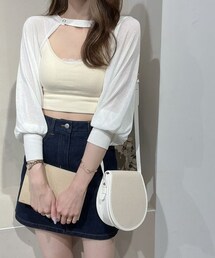 Heather | パイピングキャンバスショルダ－(バッグ)