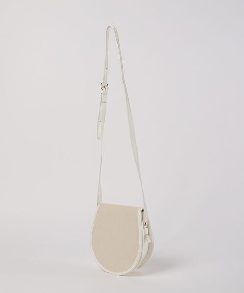 Heather(ヘザー)の「パイピングキャンバスショルダ-(バッグ・レディース・アイボリー 08/ブラック 09・ONESIZE)」の10枚目の写真