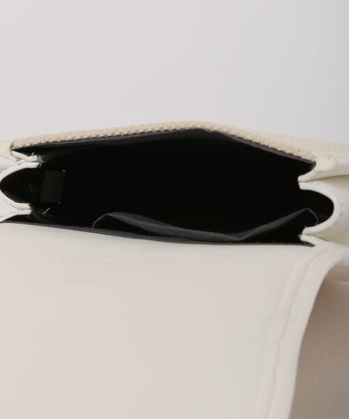 Heather(ヘザー)の「パイピングキャンバスショルダ-(バッグ・レディース・アイボリー 08/ブラック 09・ONESIZE)」の18枚目の写真