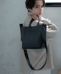 JEANASIS（ジーナシス）の「Middle Tote Bag（バッグ・ピンク系）」