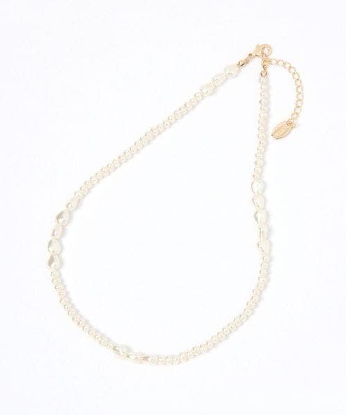 LEPSIM(レプシィム)の「ヘンケイパールネックレス(アクセサリー・レディース・ヘンケイ01/ヘンケイ×ミニ02/ヘンケイ×ミックス03・ONE SIZE)」の7枚目の写真