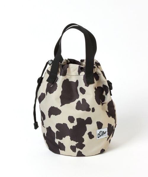 LEPSIM（レプシィム）の「キンチャクバッグ（バッグ・レディース・ダルメシアン10/カウ柄50/ブルー85・ONE SIZE）」の11枚目の写真