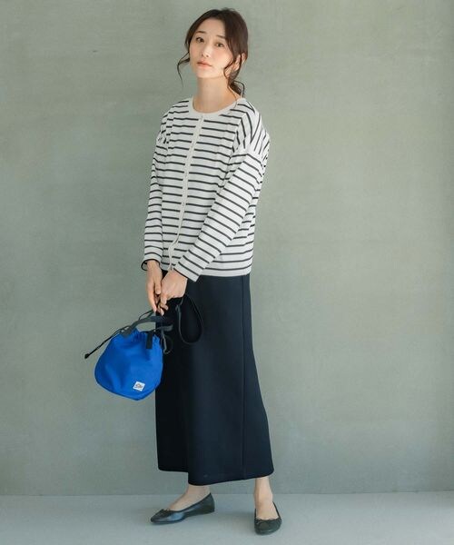 LEPSIM（レプシィム）の「キンチャクバッグ（バッグ・レディース・ダルメシアン10/カウ柄50/ブルー85・ONE SIZE）」の6枚目の写真