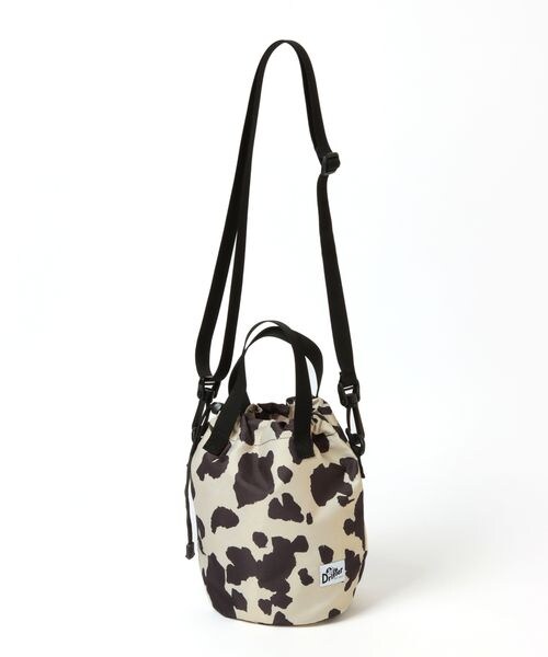 LEPSIM（レプシィム）の「キンチャクバッグ（バッグ・レディース・ダルメシアン10/カウ柄50/ブルー85・ONE SIZE）」の10枚目の写真