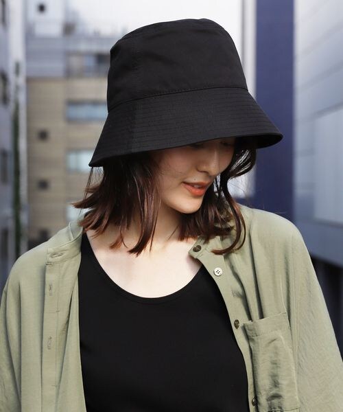 LEPSIM（レプシィム）の「アソートバケハ（帽子・レディース・チェッカーフラッグ01/アイボリー08/ブラック09・ONE SIZE）」の3枚目の写真