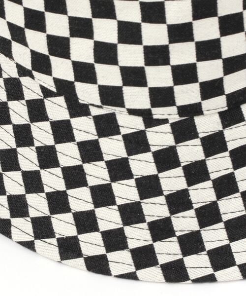 LEPSIM（レプシィム）の「アソートバケハ（帽子・レディース・チェッカーフラッグ01/アイボリー08/ブラック09・ONE SIZE）」の14枚目の写真