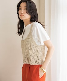 LOWRYS FARM | ニットビスチェ(トップス)