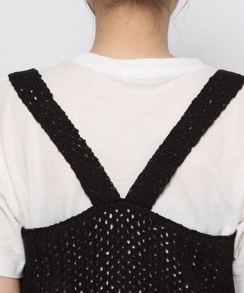 LOWRYS FARM（ローリーズファーム）の「ニットビスチェ（トップス・レディース・オフ05/ブラック09/ブラウン55/ブルー85・F）」の19枚目の写真