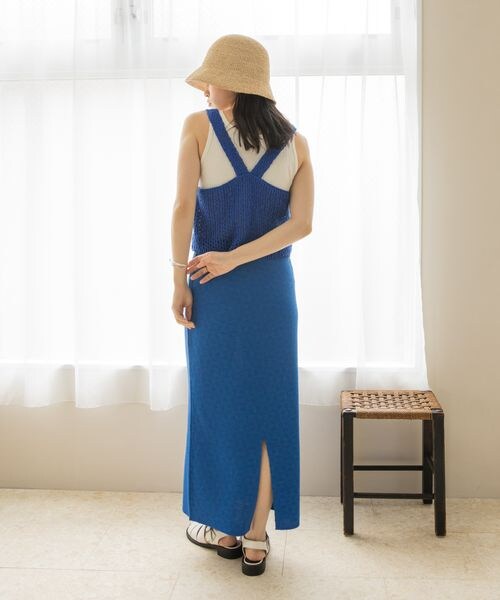 LOWRYS FARM（ローリーズファーム）の「ニットビスチェ（トップス・レディース・オフ05/ブラック09/ブラウン55/ブルー85・F）」の11枚目の写真