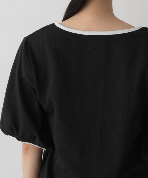 LOWRYS FARM(ローリーズファーム)の「パフTシャツカットソー(トップス・レディース・ブルべ ブラック09/ブルべ チャコールグレー10/イエベ ベージュ50・F)」の18枚目の写真