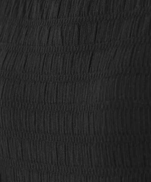 LOWRYS FARM（ローリーズファーム）の「シャーリングタンク（トップス・レディース・オフ05/ブラック09/オレンジ45/グリーン72/パープル92・F）」の19枚目の写真