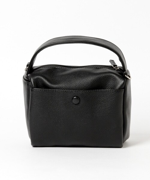 LOWRYS FARM（ローリーズファーム）の「柔ら軽いハンドバッグ（バッグ・レディース・アイボリー08/ブラック09/オレンジ45/グリーン75・FREE）」の10枚目の写真