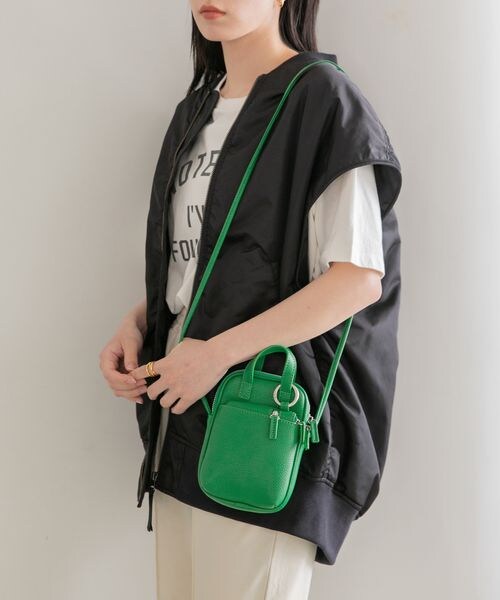 LOWRYS FARM(ローリーズファーム)の「サイフSETミニショルダー(バッグ・レディース・アイボリー08/ブラック09/★NEWカラー★シルバー12/レッド35/★NEWカラー★グリーン75/ブルー85・FREE)」の5枚目の写真