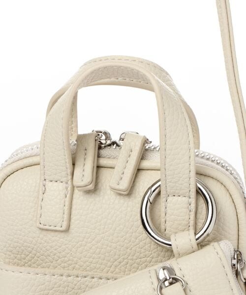 LOWRYS FARM(ローリーズファーム)の「サイフSETミニショルダー(バッグ・レディース・アイボリー08/ブラック09/★NEWカラー★シルバー12/レッド35/★NEWカラー★グリーン75/ブルー85・FREE)」の21枚目の写真