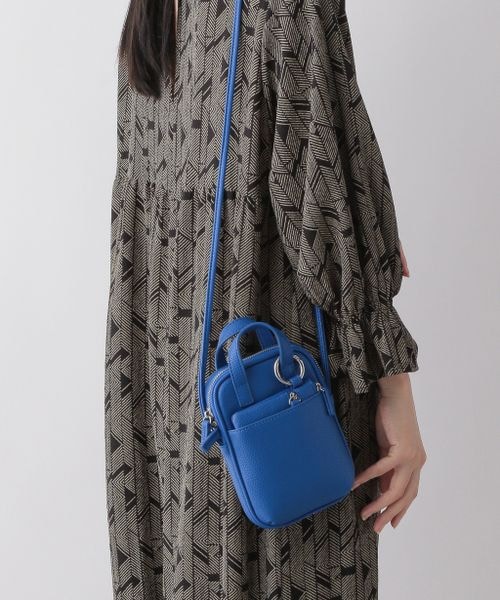 LOWRYS FARM(ローリーズファーム)の「サイフSETミニショルダー(バッグ・レディース・アイボリー08/ブラック09/★NEWカラー★シルバー12/レッド35/★NEWカラー★グリーン75/ブルー85・FREE)」の6枚目の写真