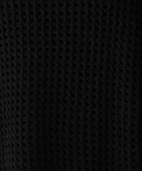 LOWRYS FARM（ローリーズファーム）の「メッシュニットノースリーブ（トップス・レディース・アイボリー08/ブラック09/グリーン72・F）」の17枚目の写真