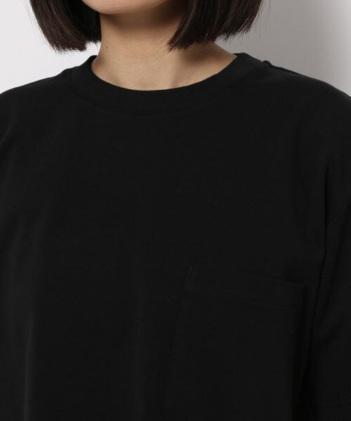 PAGEBOY(ページボーイ)の「ダメージショートTシャツ(トップス・レディース・オフホワイト05/ブラック09/コーラル28/チョコ58・F)」の20枚目の写真