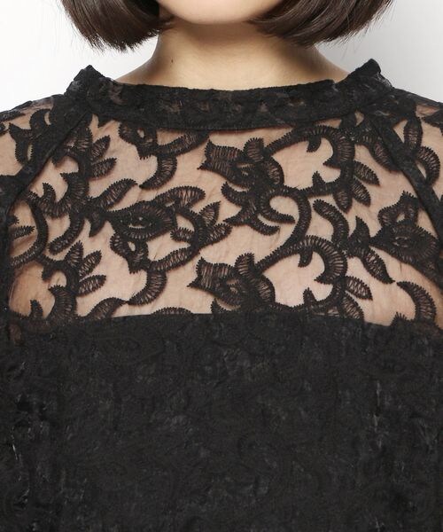 PAGEBOY（ページボーイ）の「オーガンジー2WAYブラウス（トップス・レディース・オフホワイト01/クリーム05・F）」の20枚目の写真