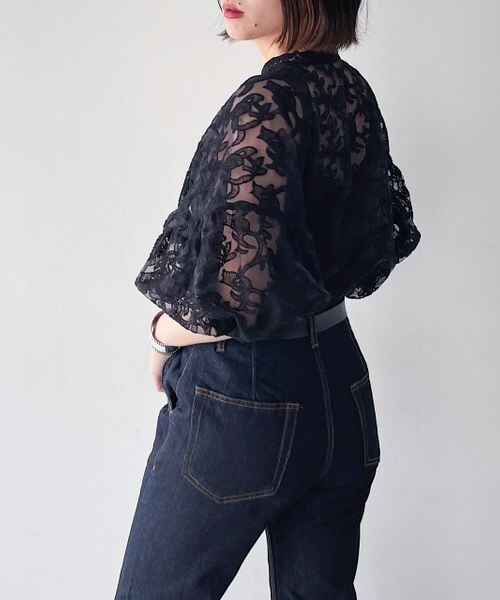 PAGEBOY（ページボーイ）の「オーガンジー2WAYブラウス（トップス・レディース・オフホワイト01/クリーム05・F）」の13枚目の写真