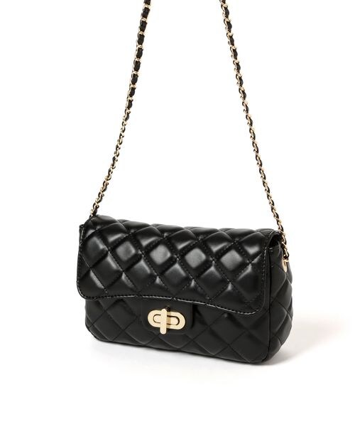 mysty woman（ミスティウーマン）の「レクタングルチェーンBAG（バッグ・レディース・ホワイト05/ブラック09/ビンテージレッド38・F）」の8枚目の写真