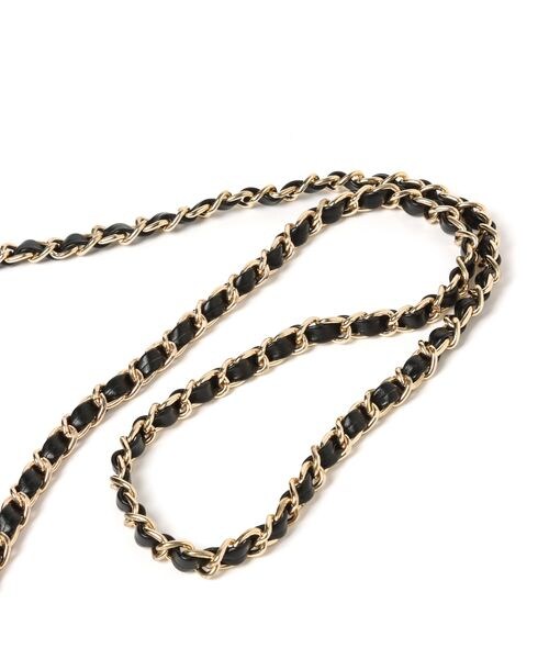 mysty woman（ミスティウーマン）の「レクタングルチェーンBAG（バッグ・レディース・ホワイト05/ブラック09/ビンテージレッド38・F）」の16枚目の写真