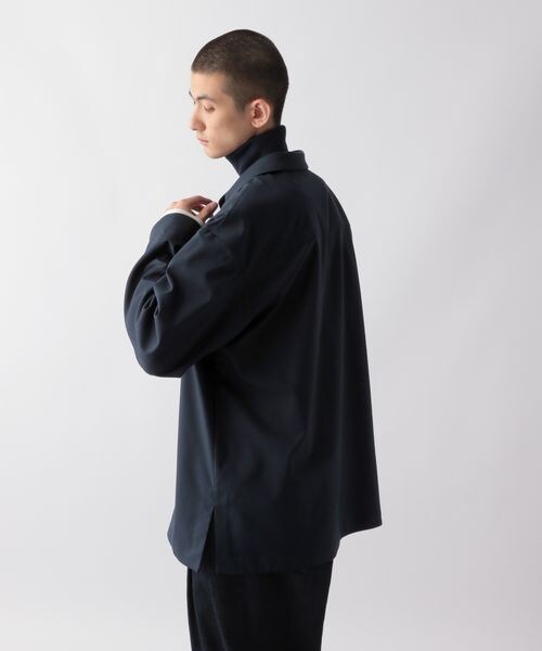 GLOBAL WORK（グローバルワーク）の「リラックスミニマルシャツ（トップス・メンズ・ブラック09/ネイビー88・M/L）」の17枚目の写真