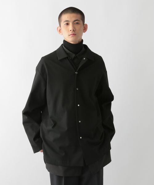 GLOBAL WORK（グローバルワーク）の「リラックスミニマルシャツ（トップス・メンズ・ブラック09/ネイビー88・M/L）」の11枚目の写真