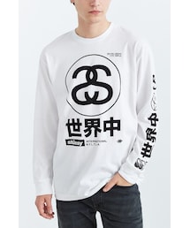 stussy シャツ　made in Japan Very Goods | Stussy Japan International Long-Sleeve Tee