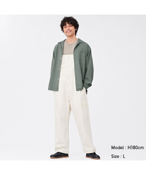 GU(ジーユー)の「ミリタリーオーバーオールNT+E(その他・メンズ・GCL3030・GML003)」の1枚目の写真