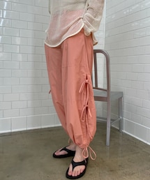 チャオパニック♡新品♡コットンツイルワイドパンツ チャオパニック♡新品♡コットンツイルワイドパンツ