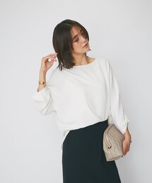 RIVE DROITE（リヴドロワ）の「予約【一枚は持っておきたい！定番アイテム】ダブルクロスターンバックブラウス（シャツ/ブラウス）」