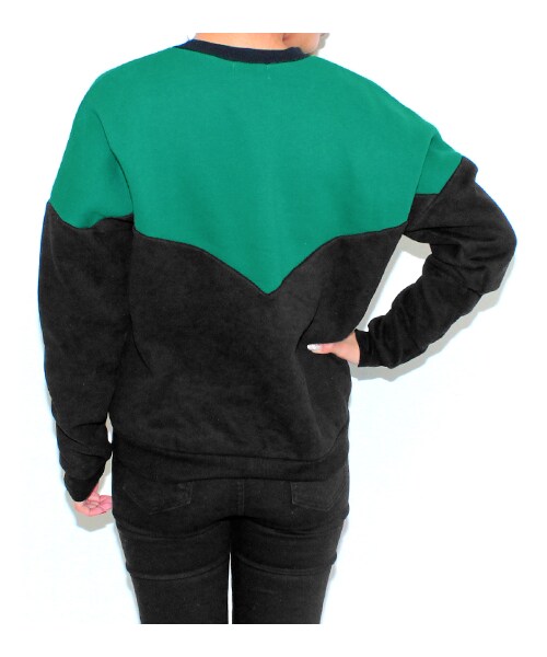 ANAP（アナップ）の「ビジュー×テープデザイン裏起毛スウェットプルオーバー（トップス・レディース・オフホワイト/グリーン/ブルー・one size）」の13枚目の写真