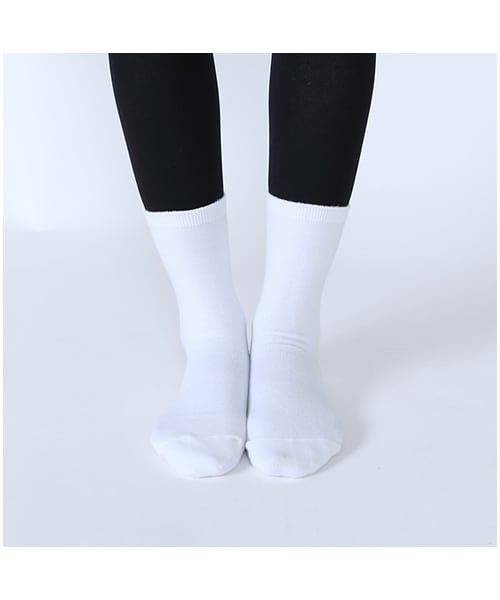 靴下屋（クツシタヤ）の「ウール無地ソックス（ソックス・靴下・レディース・オフホワイト/キナリ/クロ/グレーモク/チャコールモク/ベージュモク/ベリーピンク/アカ/エンジ/カラシ/オリーブ/カーキ/ブルー・22.0～24.0cm）」の15枚目の写真