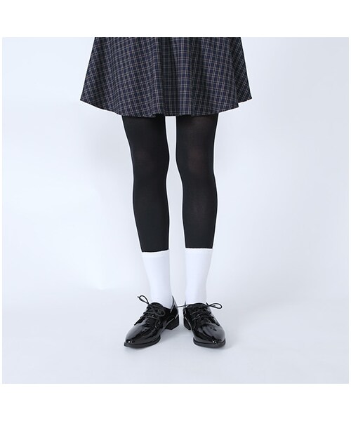 靴下屋（クツシタヤ）の「ウール無地ソックス（ソックス・靴下・レディース・オフホワイト/キナリ/クロ/グレーモク/チャコールモク/ベージュモク/ベリーピンク/アカ/エンジ/カラシ/オリーブ/カーキ/ブルー・22.0～24.0cm）」の14枚目の写真