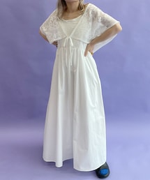 w closet | 【マルチウェイ】ボレロカーディガン&シャーリングワンピースSET(ワンピース/ドレス)