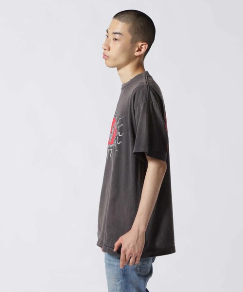 ROYAL FLASH(ロイヤルフラッシュ)の「SAINT MICHAEL/セント マイケル/SS TEE /SAINT HOOD/BLACK(トップス・ブラック・L/XL/2XL)」の3枚目の写真