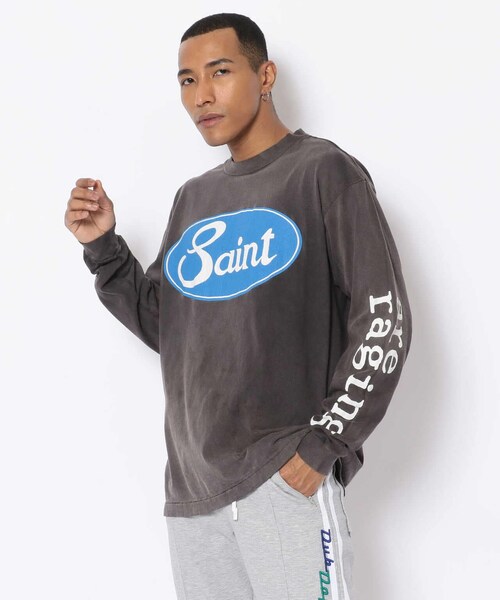 ROYAL FLASH（ロイヤルフラッシュ）の「SAINT MICHAEL/セント マイケル/LS TEE TWAR（トップス・ブラック・L/XL）」の2枚目の写真