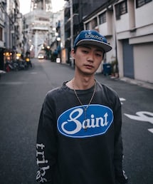 ROYAL FLASH | SAINT MICHAEL/セント マイケル/LS TEE TWAR(トップス)